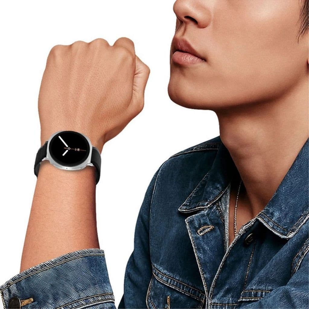 Tech-Protect Nylon Stripe Armband Samsung Galaxy Watch 8/8 Classic - Svart - Bild 3