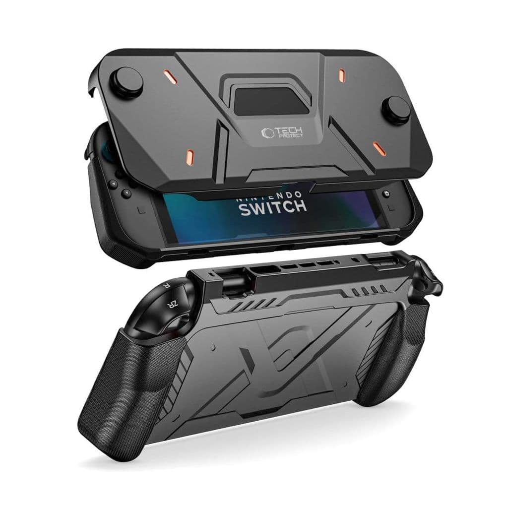 Tech-Protect Carbonox skal till Nintendo Switch 2 - Svart - Bild 2