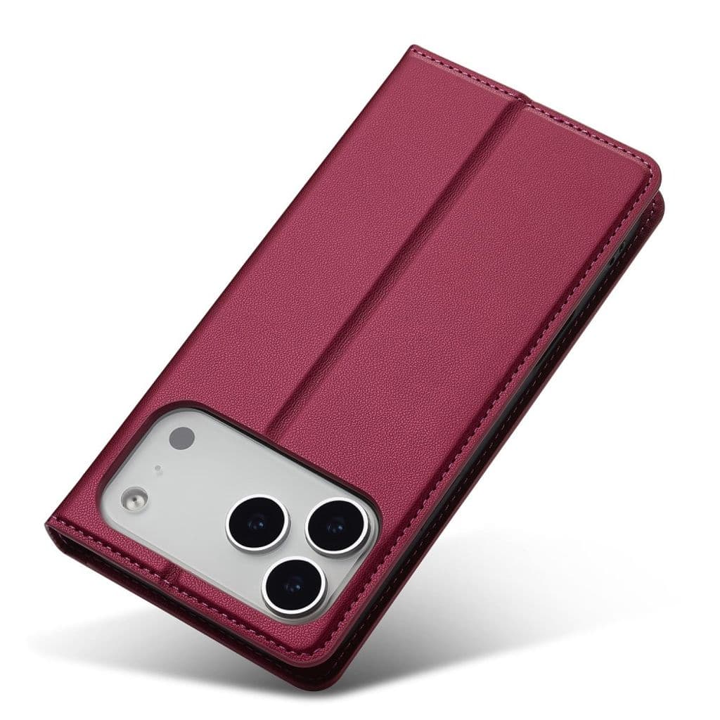LC.IMEEKE iPhone 17 Pro Plånboksfodral – Rosa - Bild 4