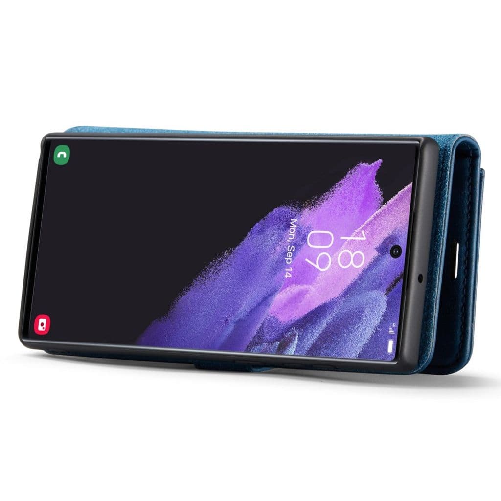 DG.MING Samsung Galaxy S25 Ultra Plånboksfodral - Blå