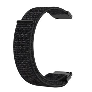 Nylon Armband till Samsung Galaxy Watch/Xiaomi Watch 2 Pro - Svart