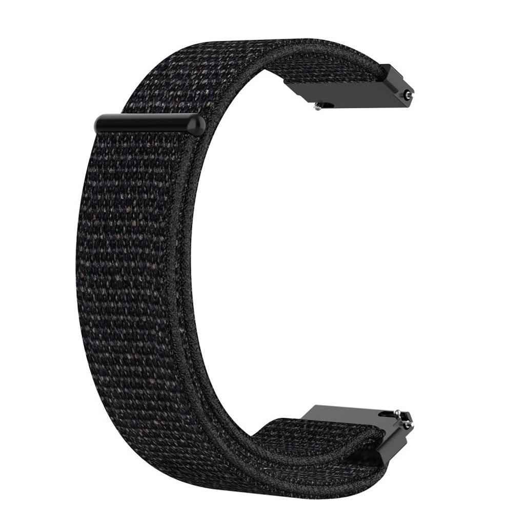 Nylon Armband till Samsung Galaxy Watch/Xiaomi Watch 2 Pro - Svart
