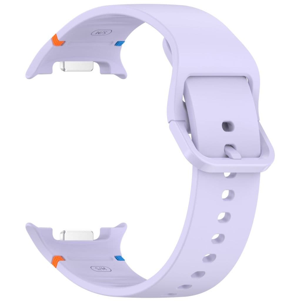 Klockarmband för Samsung Galaxy Watch8/Watch8 Classic 46mm Silikon – Lila - Bild 10
