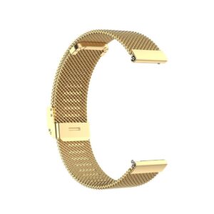 Garmin Vivoactive 4S/Vivomove 3S etc. Milanesiskt klockarmband - Guld