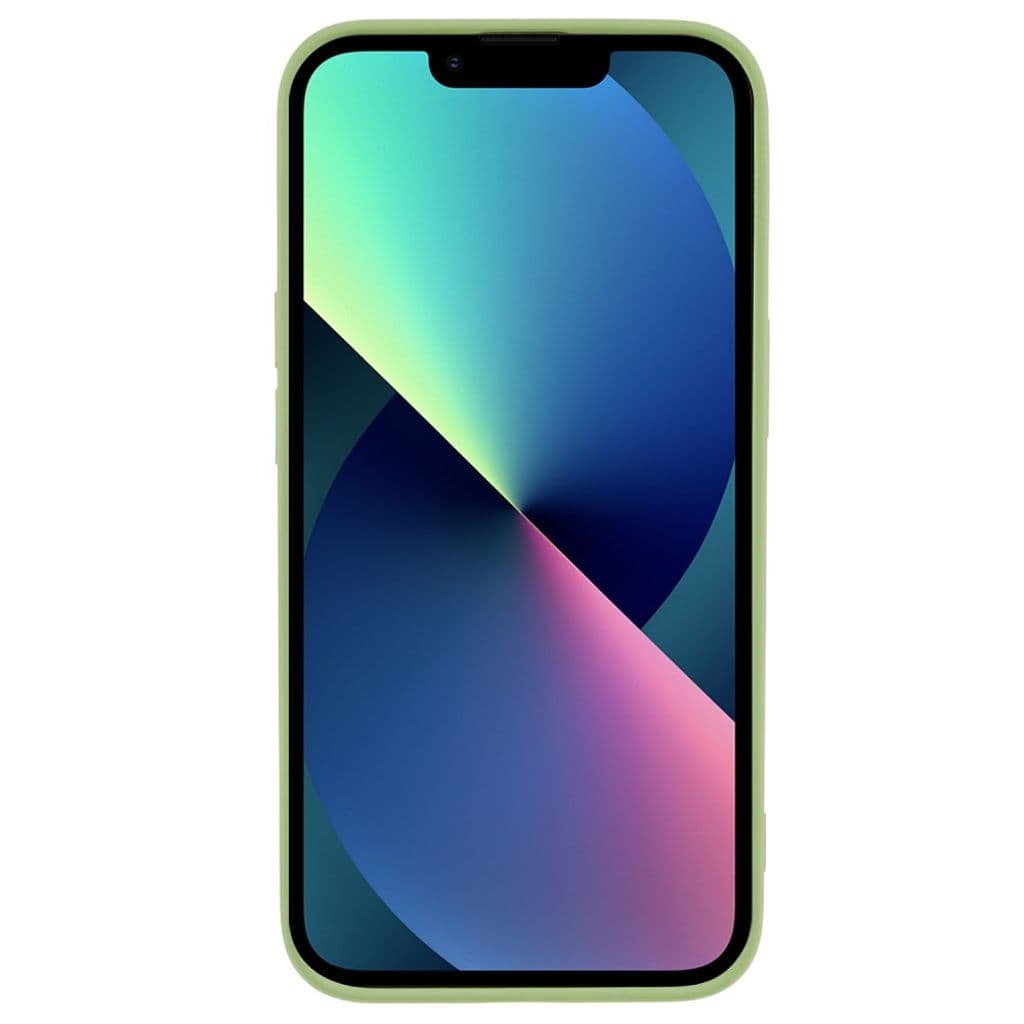iPhone 13 mini Skal TPU Fiberfodrad – Matcha Grön - Bild 3