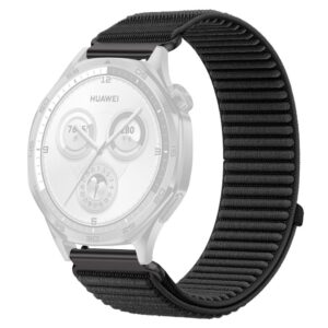Huawei Watch GT5/GT5 Pro/GT4/GT3 Pro m.fl. Nylonarmband - Svart
