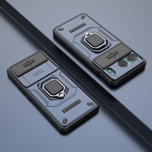 OnePlus Nord 4 skal med stativ - Blå