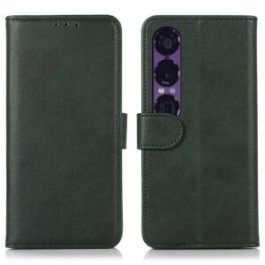 Sony Xperia 1 VII Fodral med Kortfack - Grön