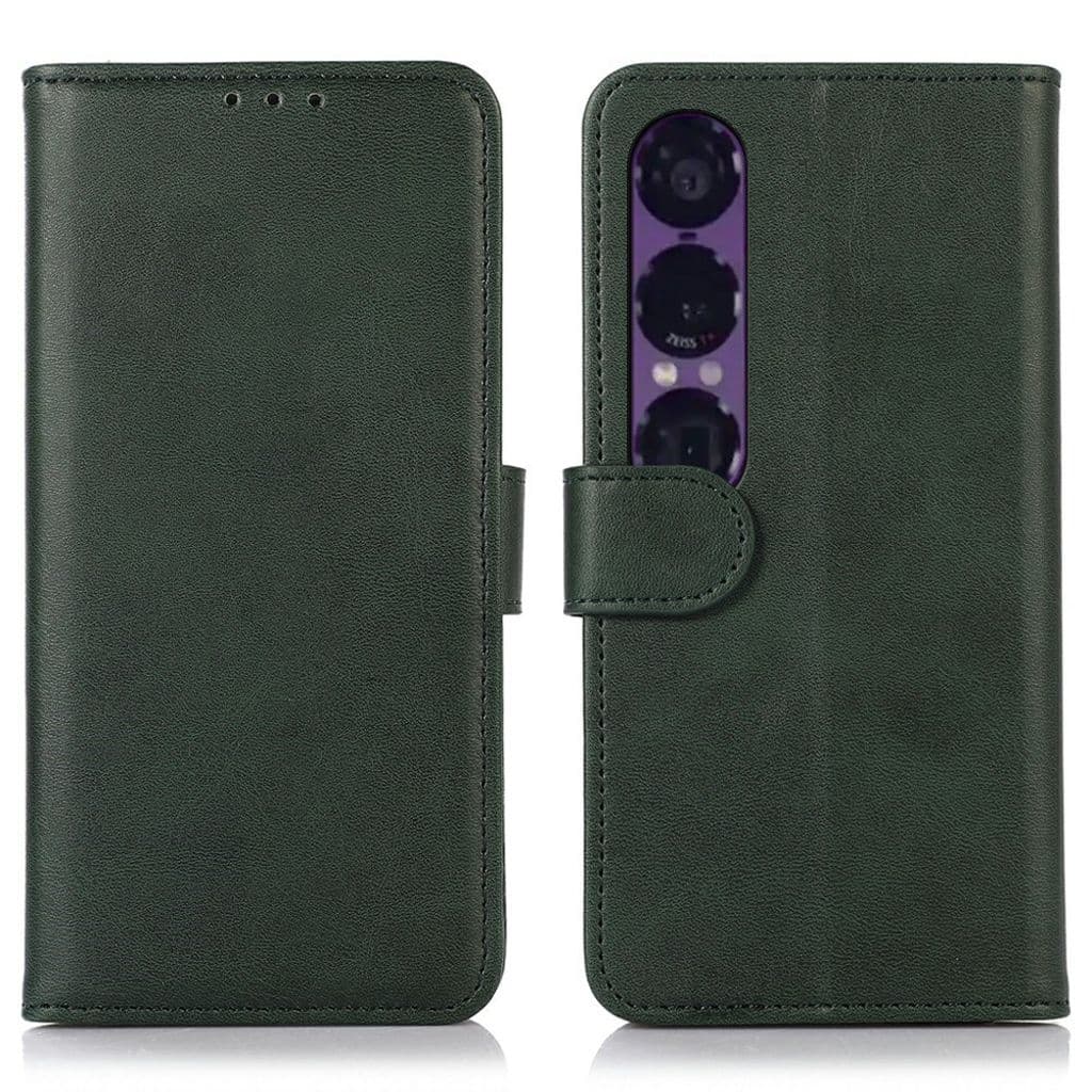 Sony Xperia 1 VII Fodral med Kortfack - Grön