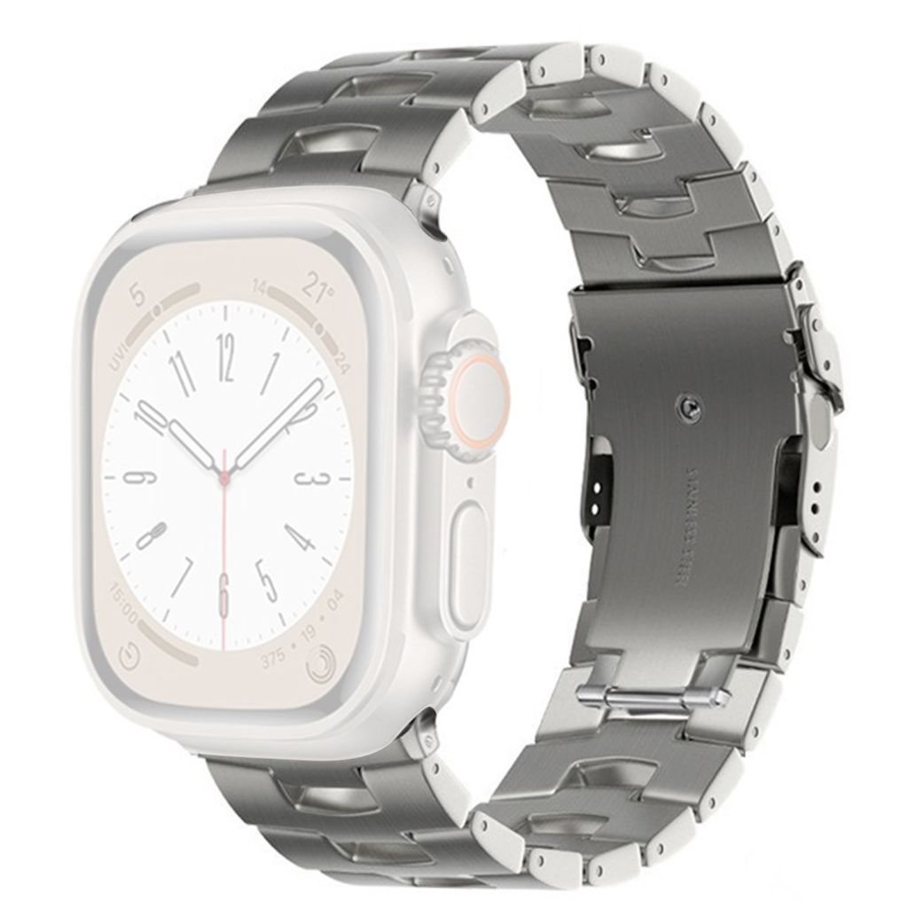 Apple Watch 42/41/40/38mm Armband i titanlegering - Silver