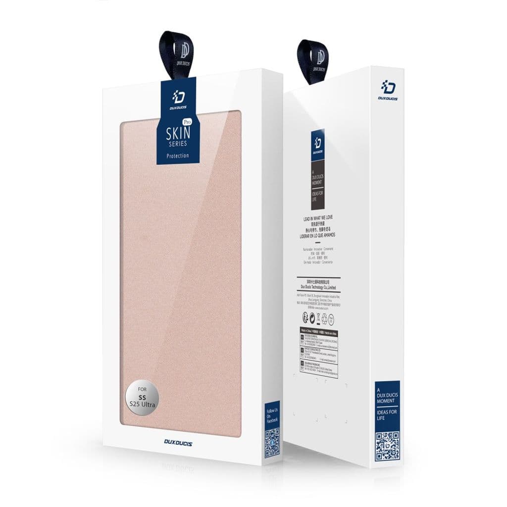 DUX DUCIS Samsung Galaxy S25 Ultra Fodral med kortfack - Rosa