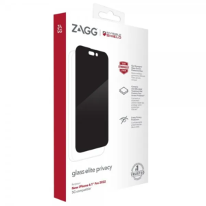 InvisibleShield Glass Privacy Edge Skärmskydd för iPhone 14 Pro