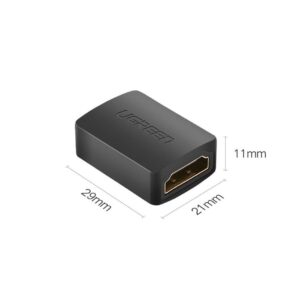 Ugreen HDMI Adapter/Kopplare - Svart