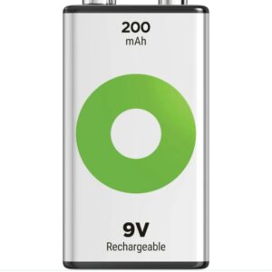 GP Recyko 9V batteri, 200mAh, 1-pack