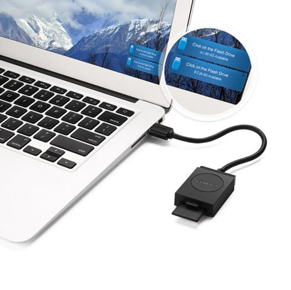 UGREEN SD / micro SD / TF minneskortläsare, USB-A 3.0 - Bild 4