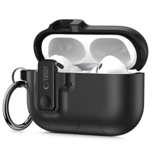 Tech-Protect Slim Hook Skal till AirPods Pro 3 - Svart