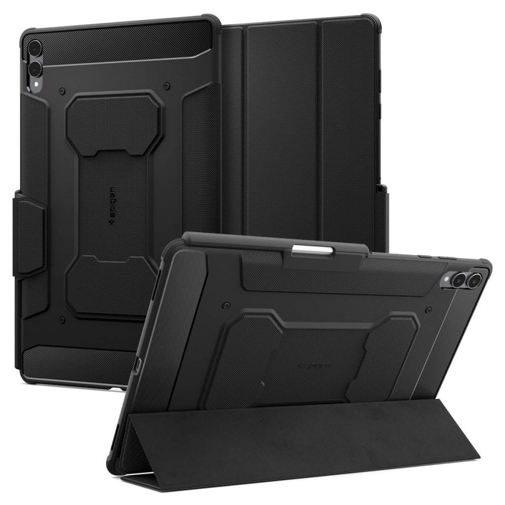 Spigen Rugged Armor Pro Fodral Samsung Galaxy Tab S11 Ultra 14.6" - Svart