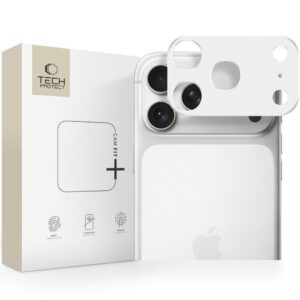 Tech-Protect iPhone 17 Pro Max Linsskydd Camalloy Fit+ - Silver