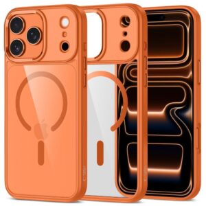 Tech-Protect MagMat MagSafe Skal till iPhone 17 Pro - Transparent Orange