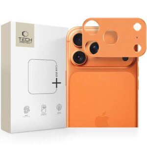 Tech-Protect iPhone 17 Pro Max Linsskydd Camalloy Fit+ - Orange