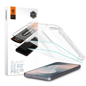 Spigen Glas.tR EZ Fit Pro Samsung Galaxy S25 FE Skärmskydd - 2-pack