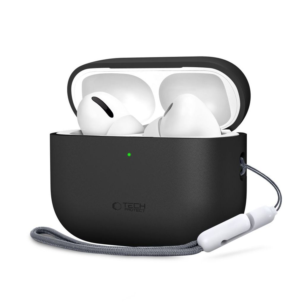 Tech-Protect Skal i silikon till AirPods Pro 3 - Svart