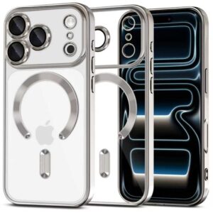 Tech-Protect MagFlex MagSafe Skal till iPhone 17 Pro - Transparent Silver