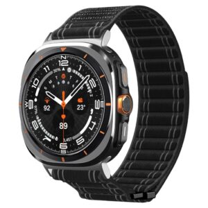 Spigen WBF0 Armband till Samsung Galaxy Watch Ultra - Svart