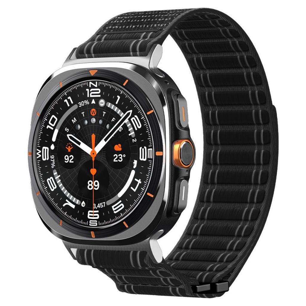 Spigen WBF0 Armband till Samsung Galaxy Watch Ultra - Svart