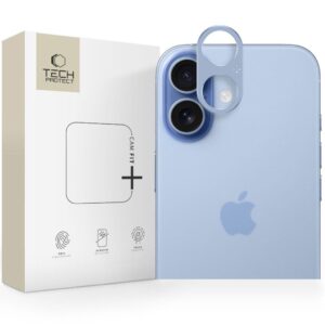 Tech-Protect Camfull Fit+ Linsskydd till iPhone 17 - Blå