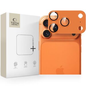 Tech-Protect iPhone 17 Pro Max Linsskydd Camfull Fit+ - Orange
