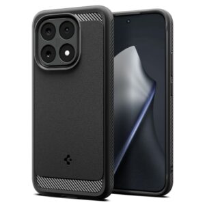 Spigen Rugged Armor Skal till Xiaomi 15T - Svart