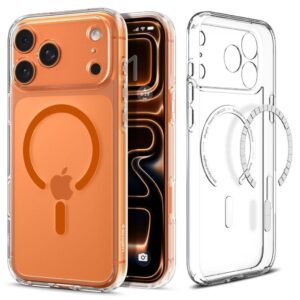 Spigen Ultra Hybrid MagFit Skal till iPhone 18 Pro Max/17 Pro Max - Orange