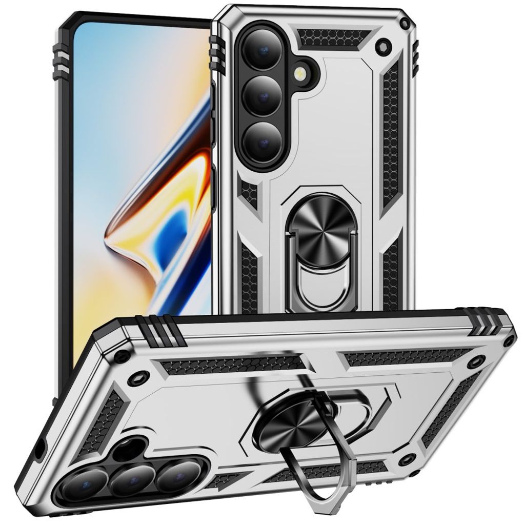 Samsung Galaxy S26 Skal med kickstand - Silver