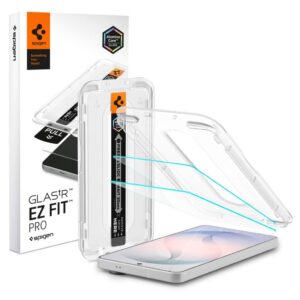 Spigen Glas.tR EZ Fit Pro Skärmskydd 2-pack Samsung Galaxy S26