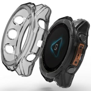 Garmin Fenix 8 51mm Skal för klockram - Transparent Svart