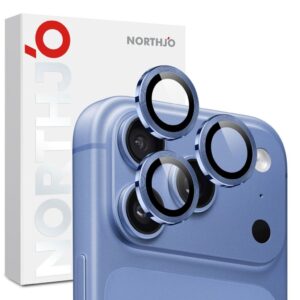 NORTHJO Linsskydd till iPhone 18 Pro/18 Pro Max - Blå