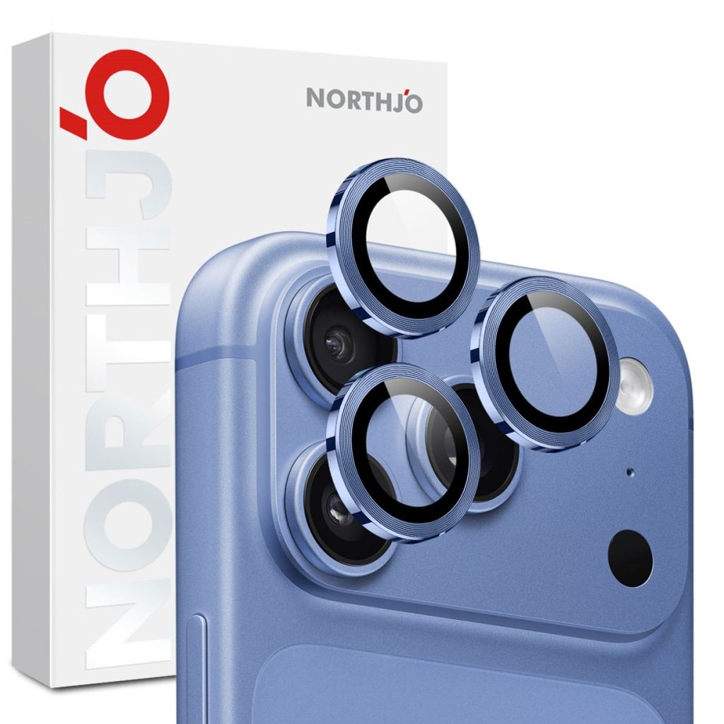 NORTHJO Linsskydd till iPhone 18 Pro/18 Pro Max - Blå