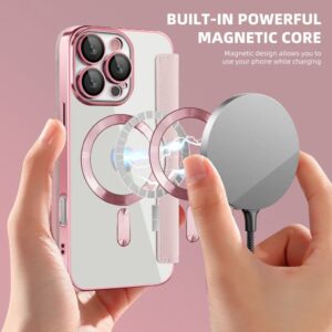 iPhone 16 Pro Max Fodral med Kortplatser - Rosa