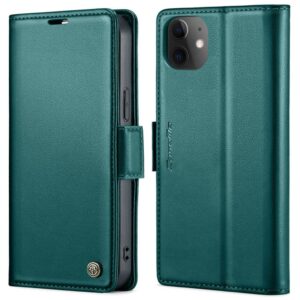 CASEME iPhone 12 / 12 Pro Fodral med Kortfack - Grön