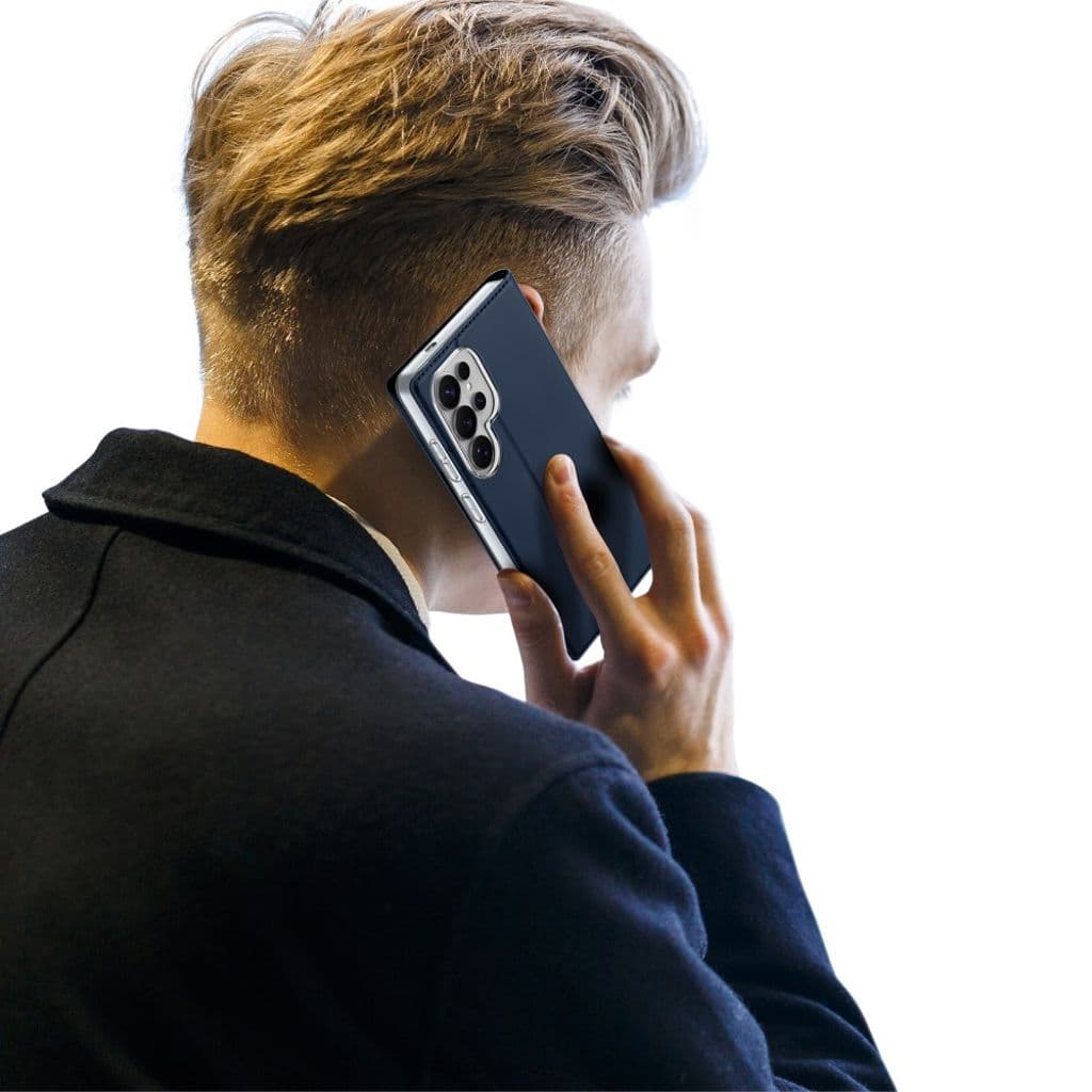 DUX DUCIS Samsung Galaxy S26 Ultra Plånboksfodral Stativ - Blå - Bild 7