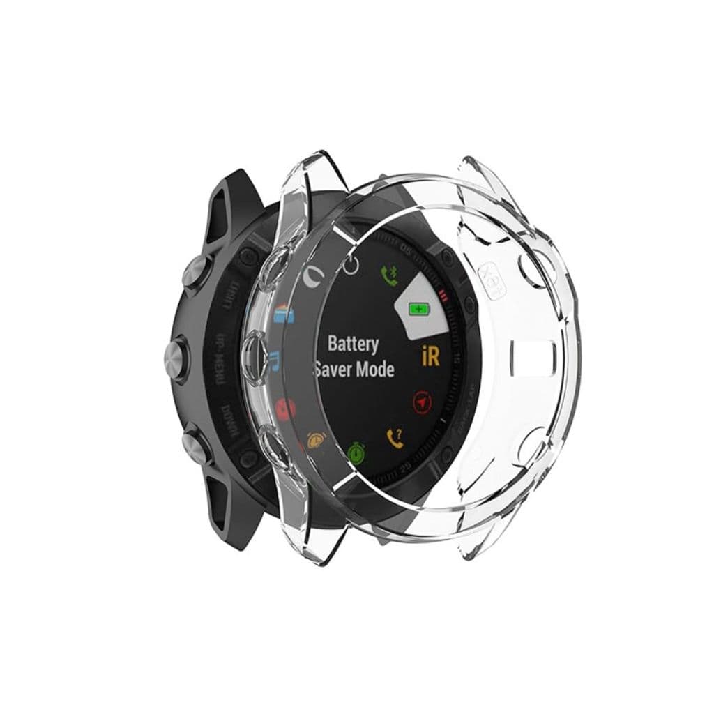Garmin Fenix 6X/6X Pro Skal i TPU - Transparent