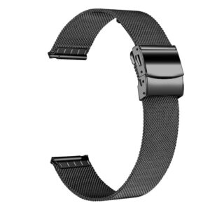 Garmin Vivomove Trend Klockarmband i rostfritt stål, 20 mm - Svart