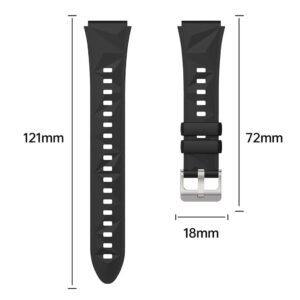 Huawei Watch GT 4 41mm etc. Klockarmband 18mm - Vit
