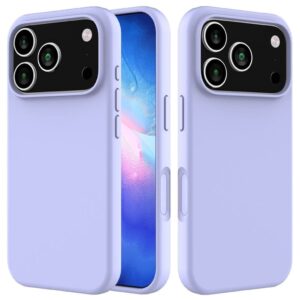 iPhone 17 Pro Silikonskal - Ljusblå