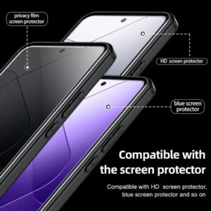 Xiaomi 15 Pro Skal i Plast - Svart