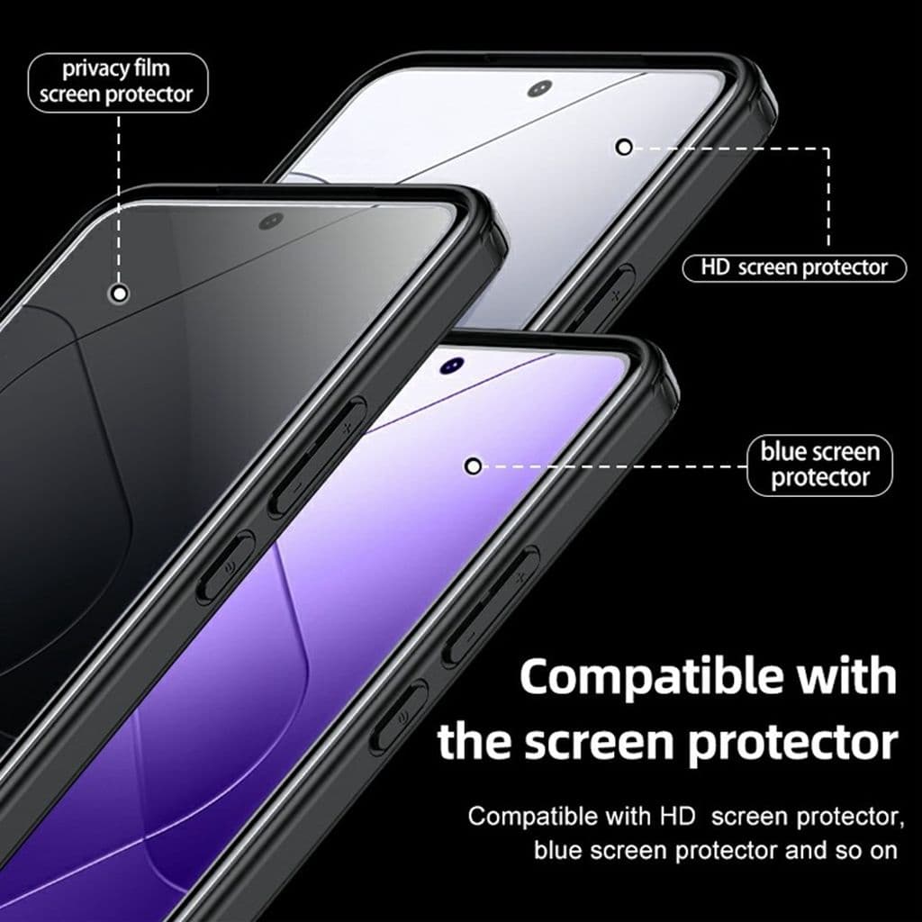 Xiaomi 15 Pro Skal i Plast - Svart