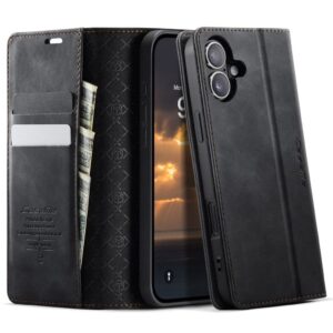 CASEME iPhone 16 Fodral med Stativ - Svart