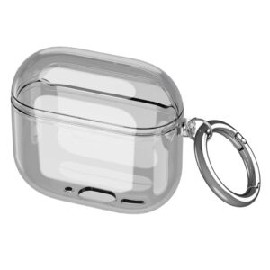 AirPods 4 Skal med Krok - Transparent Svart