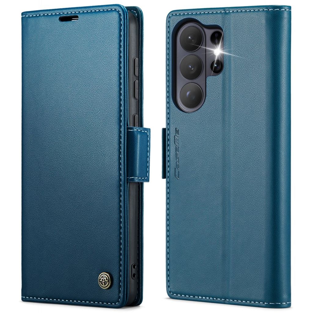 CASEME Samsung Galaxy S26 Ultra Plånboksfodral med RFID-skydd - Blå